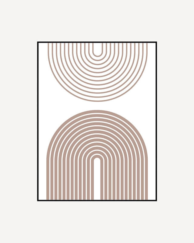 Interior Art Poster