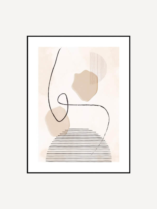 Abstract Painting Poster