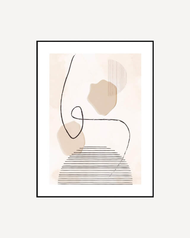Abstract Painting Poster