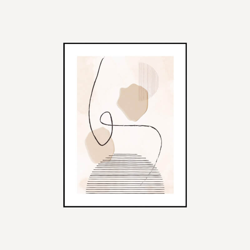 Abstract Painting Poster