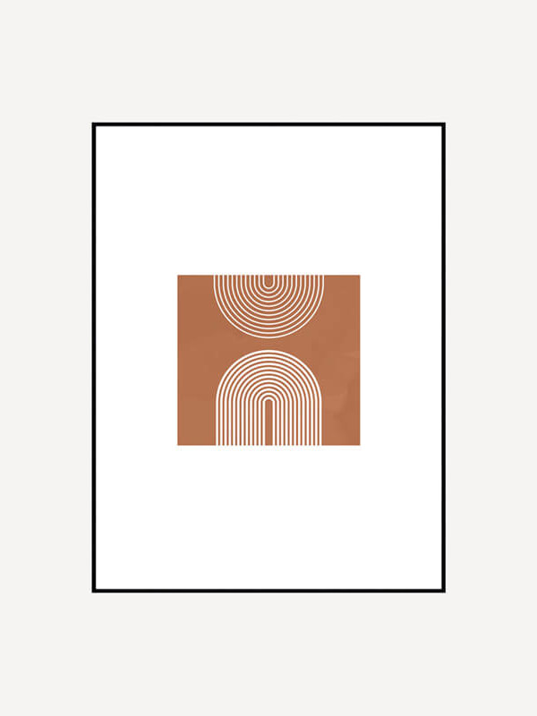 Minimal Arches Poster