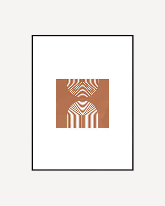 Minimal Arches Poster