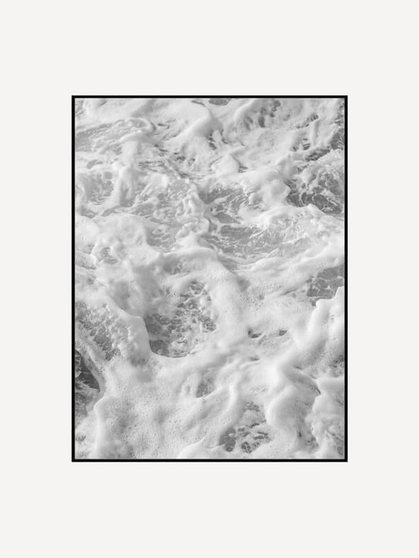 Wavy Iceland Poster